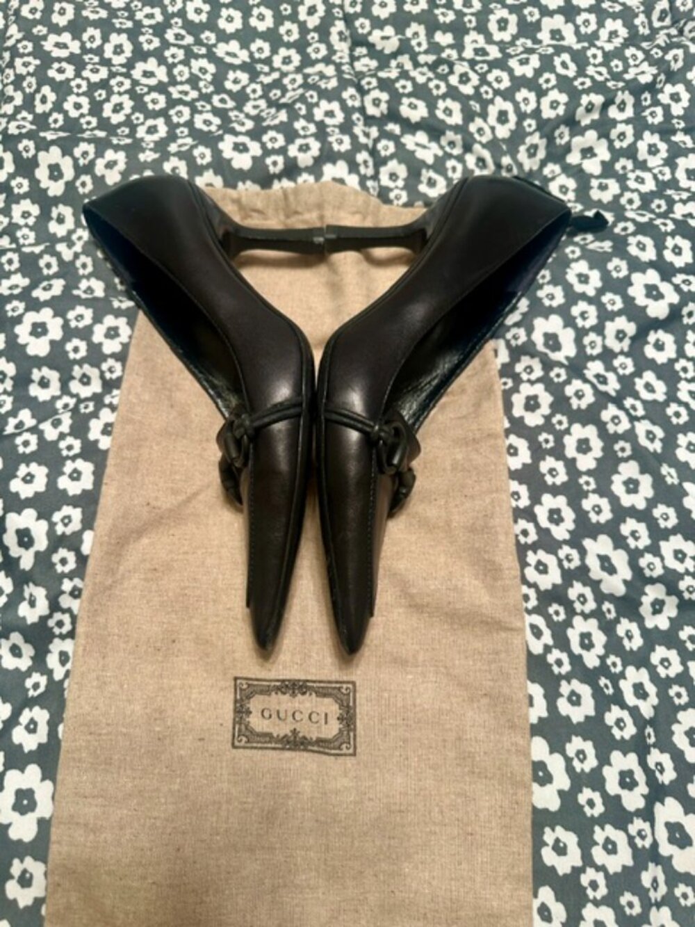 Black Gucci Pumps - Picture 3 of 6